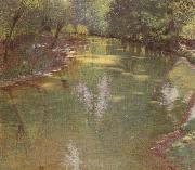 Antonin Hudecek A Stream in Sunshine oil painting reproduction